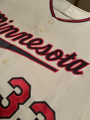 Twins Morneau 33 レプリカジャージ Justin Morneau #33 Minnesota Twins Autographed Majestic