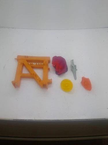Vtg HE-MAN Motu Weapons & Accessories Lot Damaged Parts