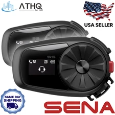 Sena 5S-10D Dual Pack Motorcycle Bluetooth Headset & Intercom with HD Speakers