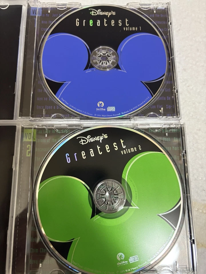 DISNEY'S GREATEST 3 CD VOL. 1,2,3 2001 WALT DISNEY RECORDS USA — 第 4/4 张图片
