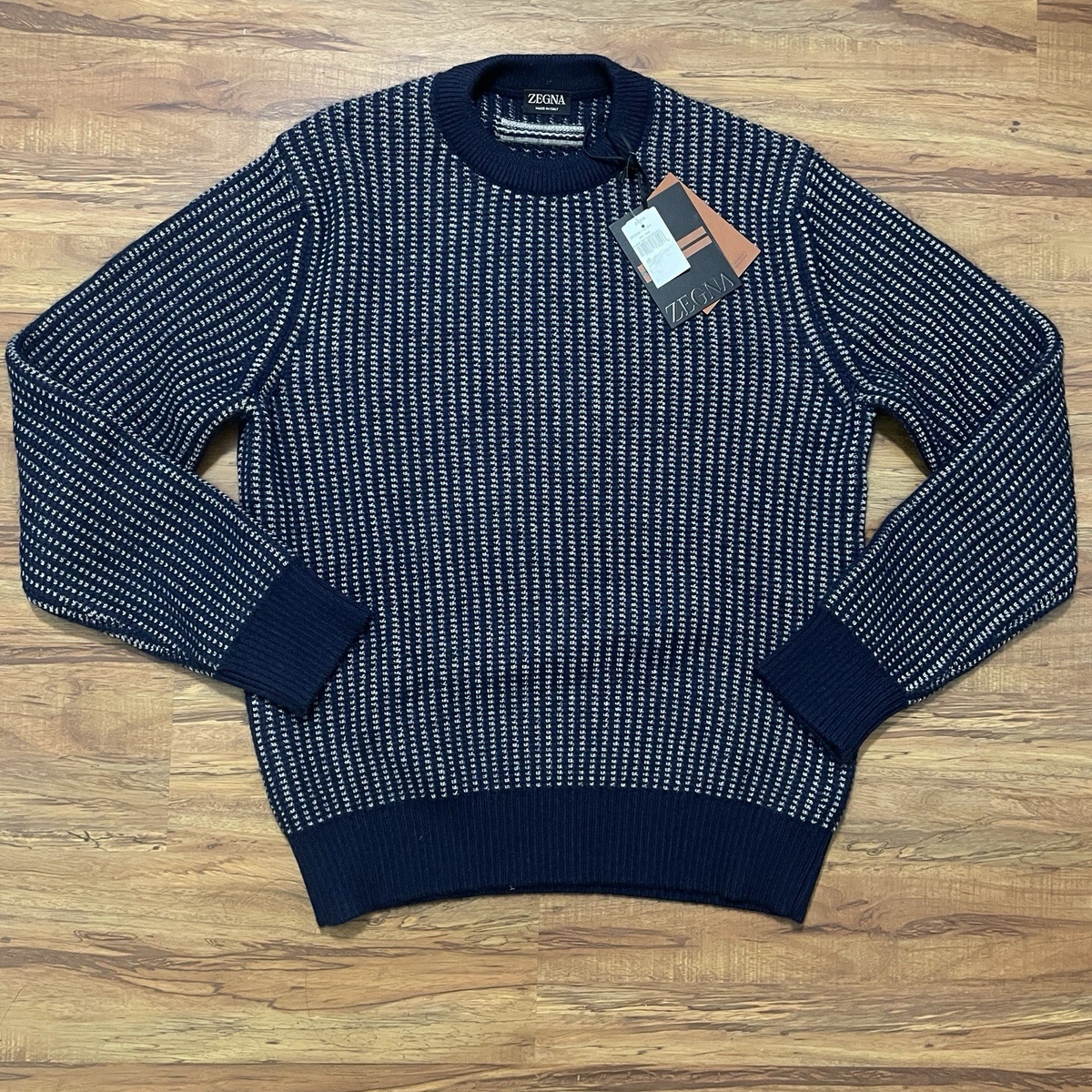 Ermenegildo Zegna Blue Regular Size Sweaters for Men for sale | eBay