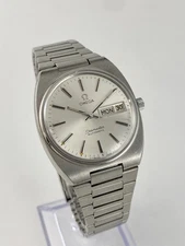 Vintage Omega Seamaster 166.0215 Cal 1020 Automatic Day Date-Runs! 1970s-17J