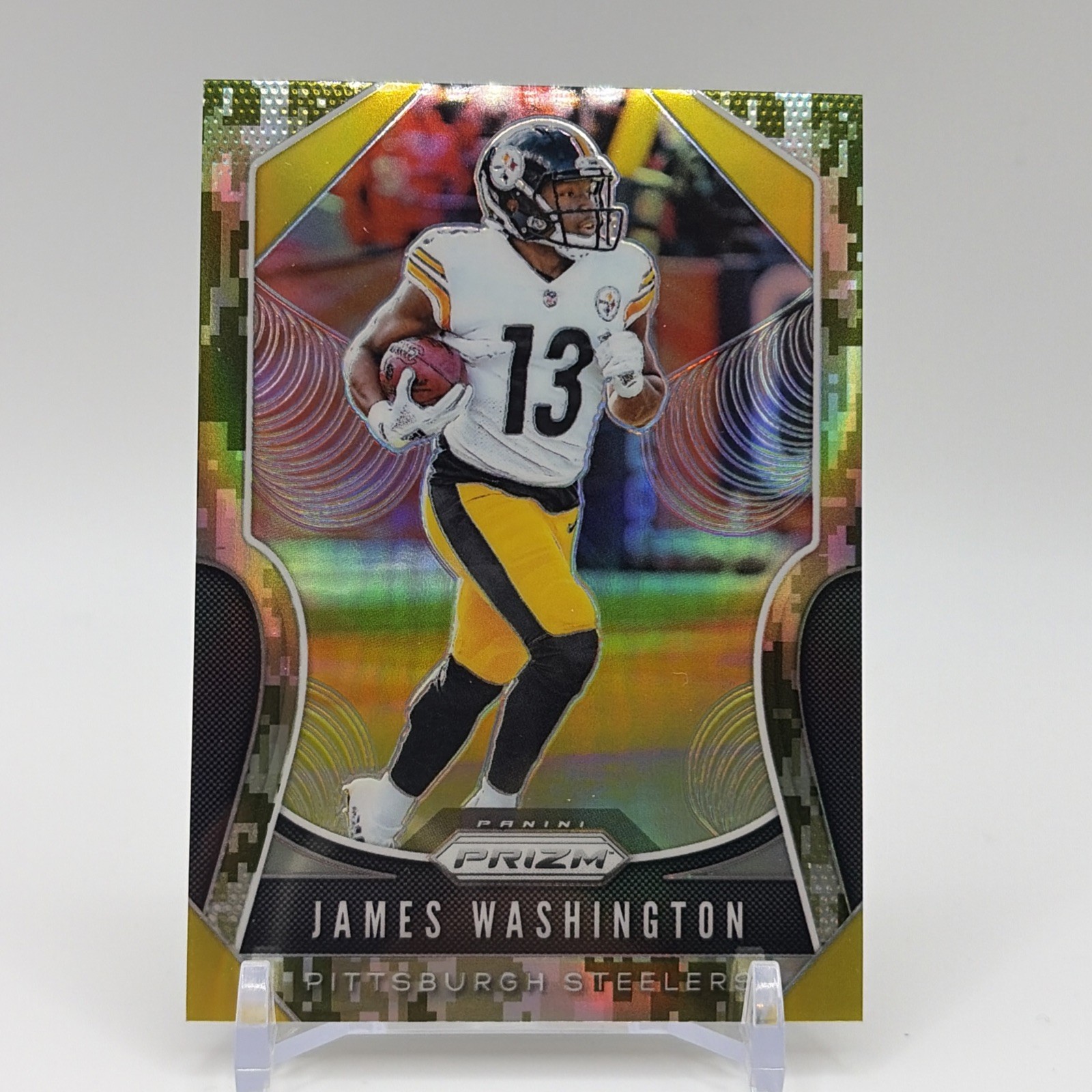 2019 Panini Prizm - James Washington #93 Camo Prizm /25