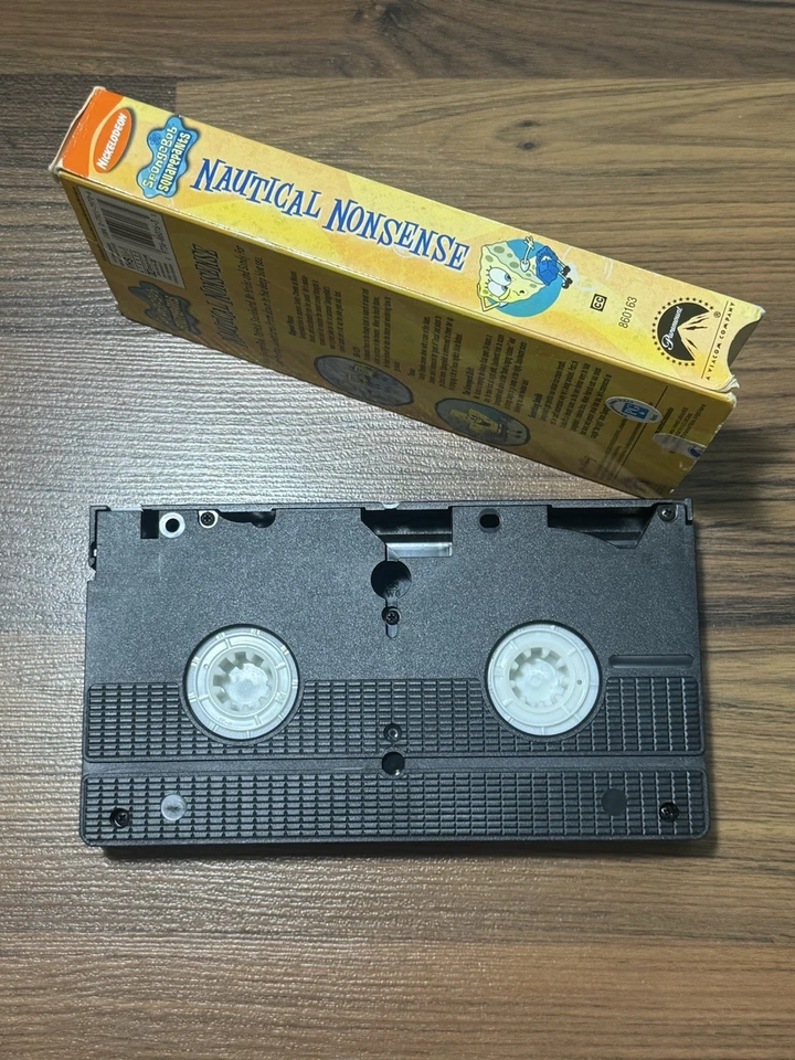 Spongebob Squarepants Nautical Nonsense 5 Sea Worthy Stories VHS (2002) GUC - Image 4 of 4