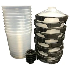 3M 26000 PPS Standard Size 22oz 10 Lids and 10 Liners & 5 Plugs SAVE BIG MONEY