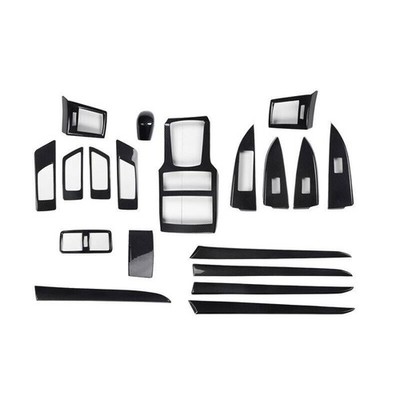 For Subaru Legacy Liberty 2010-2014 RHD ABS Carbon Fiber Interior Gear Stickers