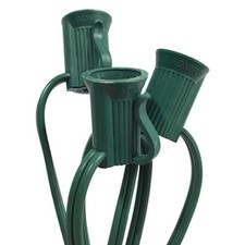 Holiday Bright Lights Assorted Color 18 AWG Plug-in Socket Light Cord On Reel 10