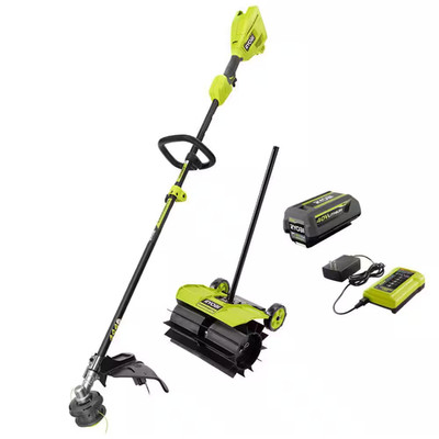 40V 15 In. Expand-It Cordless Battery Attachment Capable String Trimmer & Rubber