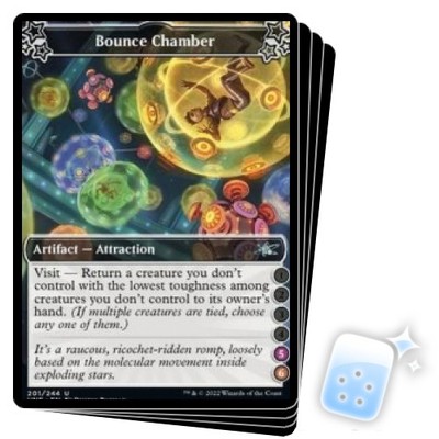 BOUNCE CHAMBER (5/6) X4 Unfinity Magic MTG MINT CARD