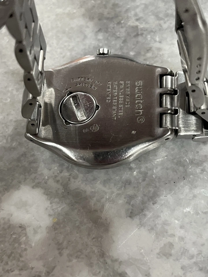 SWATCH IRONY MIRE NOIRE YWS411G -- Autodromo Group B Style Homage - Image 3 of 4