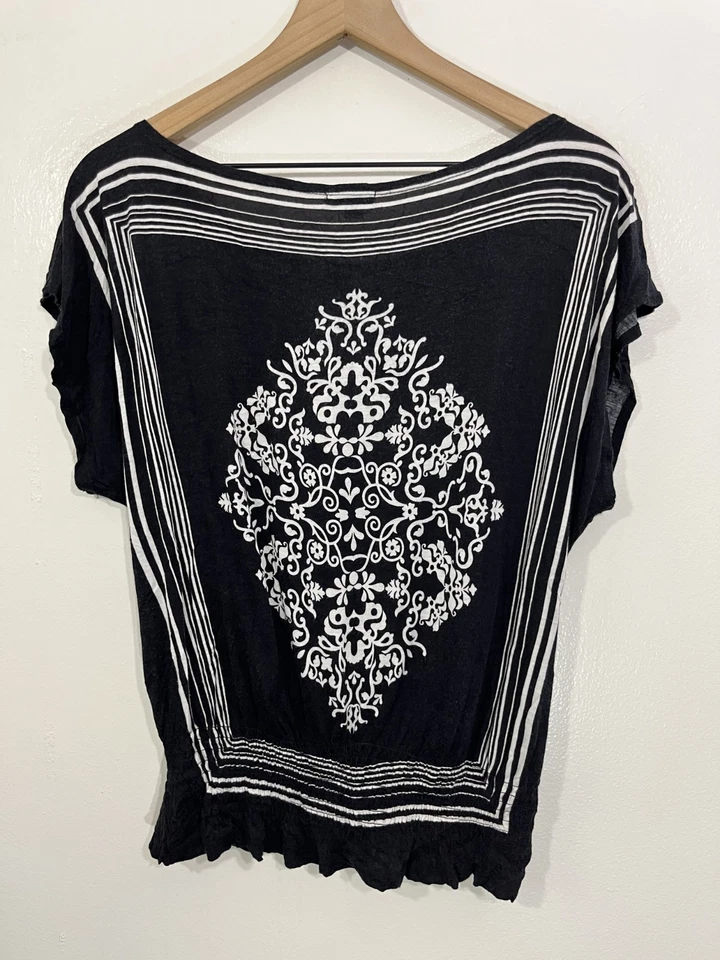 Top S Bruja Gótica Boho Mandela Caprichoso Hada Oscura Rave Street Emo Y2K Años 90 Foto 2 de 4