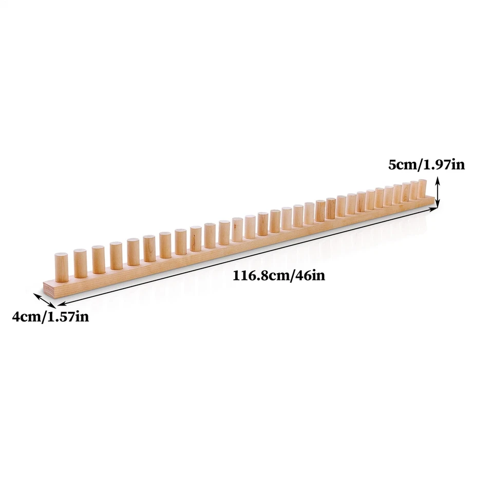 Wooden Loom Frame Knitting Kit for DIY Blankets - image 3 of 4