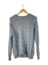 STELLAMcCARTNEY Knit Sweater (Thick) Alpaca Gray