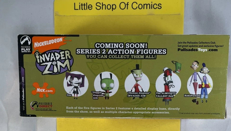 Invader Zim Set of Doom Miniature Figures 2009 Palisades Entertainment - Image 3 of 4