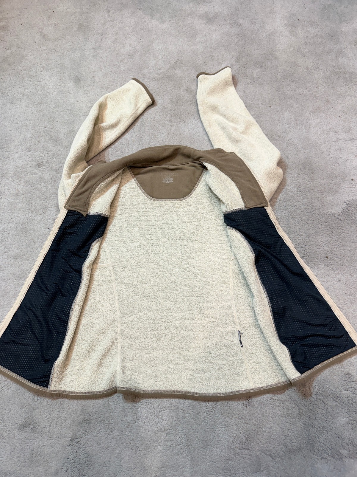 WOMEN'S ARC'TERYX COVERT CARDIGAN KNIT FLEECE HIKING TREKKING JACKET SIZE M thumbnail 5