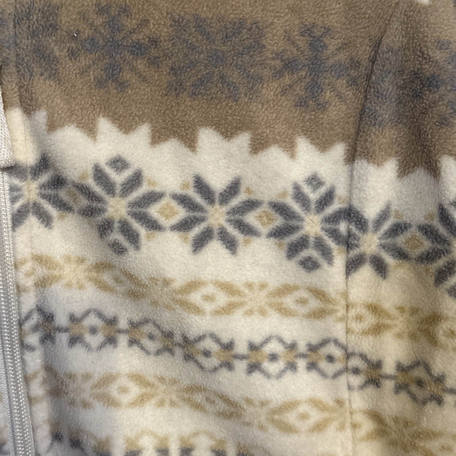 WOMEN'S BASIC EDITIONS SNOWFLAKE EMBROIDERED FLEE… - image 3