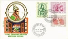 Dr Jim Stamps Vatican Apostolic Library 500th Anniversary 3v Set 1975 FDC