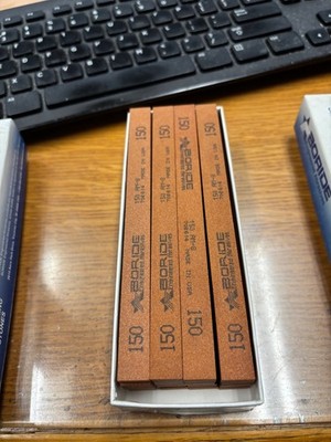 Boride Engineered Abrasives 150 AM-8  1/4 x 1/2 x 6 polishing stone