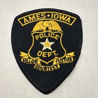 Ames Iowa Police Patch