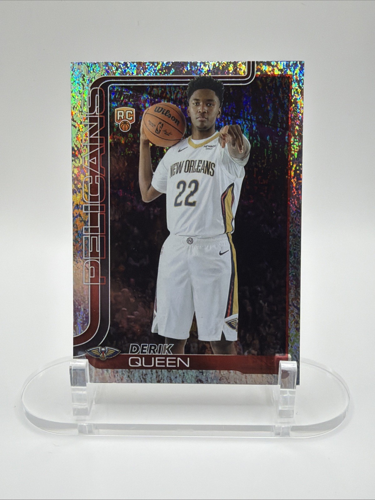 2025-26 Topps - Derik Queen #213 Sandglitter (RC)