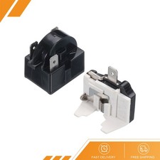 Pack of 1 Refrigerators PTC Starter Relay 3Pin 4.7 Ohm Overload Protector 1/2HP
