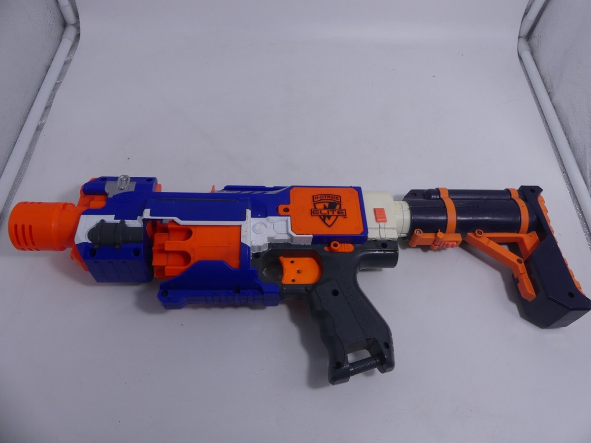 Nerf N-Strike Elite Stockade Motorized Dart Blaster Gun | eBay