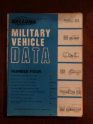 Military Vehicle Data Bellona Number Four Paperback Ebay