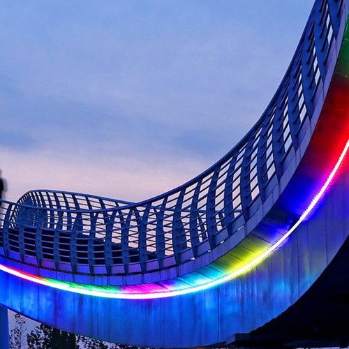 2.7mm PCB WS2812B LED Strip RGB 160LEDs/M ws2812 IC Individual Addressable dc 5V - Picture 7 of 10