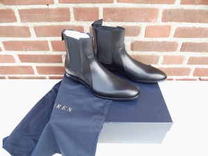 purple chelsea boots