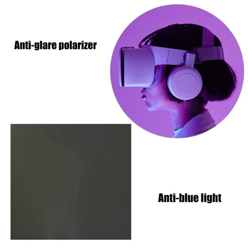 Polarized Film Blue Light Blocking Sheet No Sticky for LCD Displays 10x10cm - Zdjęcie 2 z 8