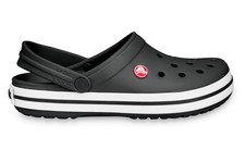 Crocs Adulti Sport Tempo Libero Clog Crocband TM Nero Bianco Crocs Adulti Sport Tempo Libero Clog Crocband TM Nero Bianco