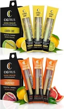 Cigtrus Herbal Inhaler, 2 x 3-Pack - Grapefruit and Lemon Lime