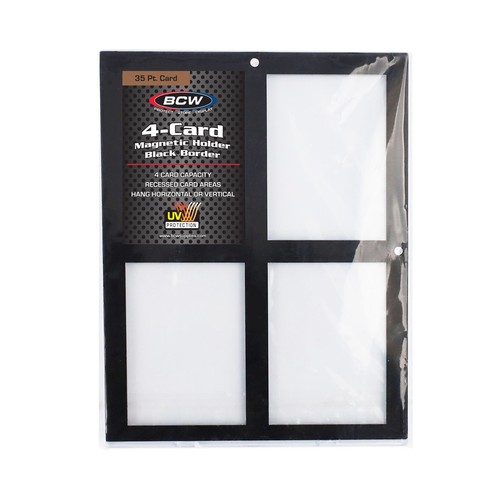 BCW Multi Card Sport Trading Card TCG Magnetic Frame Holder Wall Display Case - Picture 26 of 37