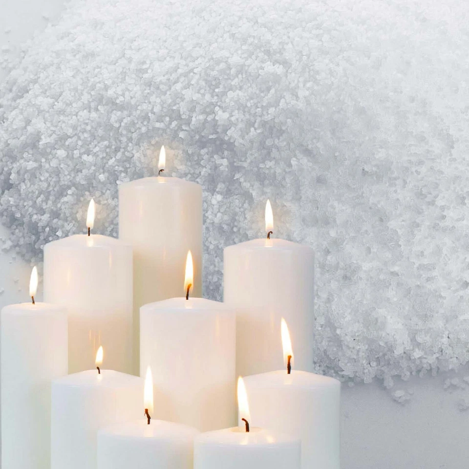 Cera de parafina para hacer velas, copos de cera de soja blanca pura 100 % orgánica vegana Foto 4 de 4