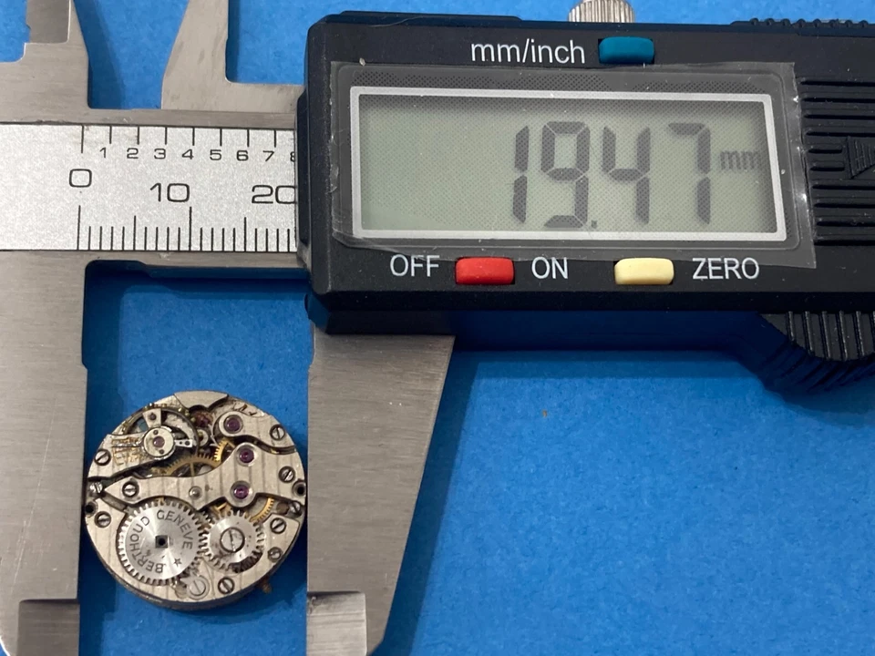 OROLOGIO MECCANISMO BERTHOUD GENEVE PER RICAMBI. - Immagine 3 di 3