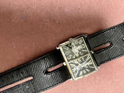 Vivienne Westwood Double Face Watch Ove Black | eBay Vivienne Westwood Double Face Watch Ove Black | eBay