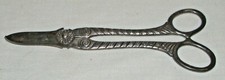 SILVER PLATED GRAPE SHEARS SISSORS ELEGANT