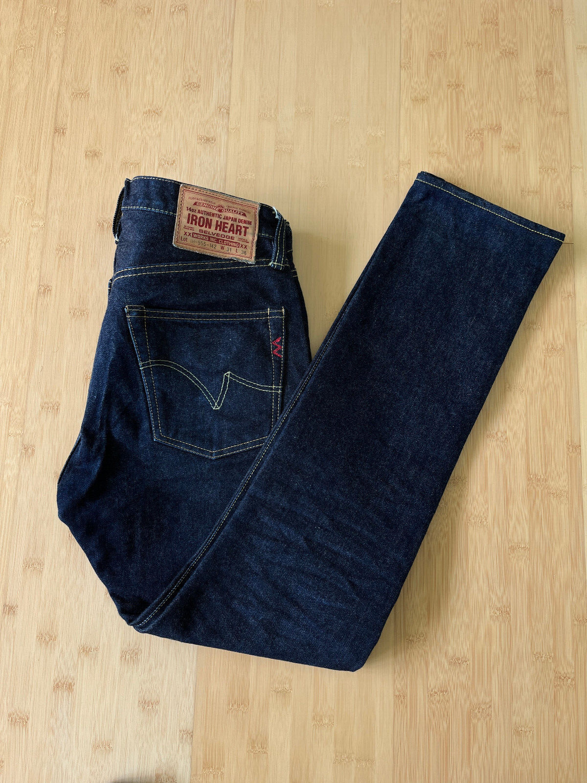 Iron heart Denim Jeans IH555142, 14oz 31"waist, inseam 31" eBay