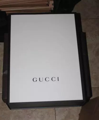 Gucci Magnetic Gift Box Suit Box Dress Box: 18" x 5.5" x 14"