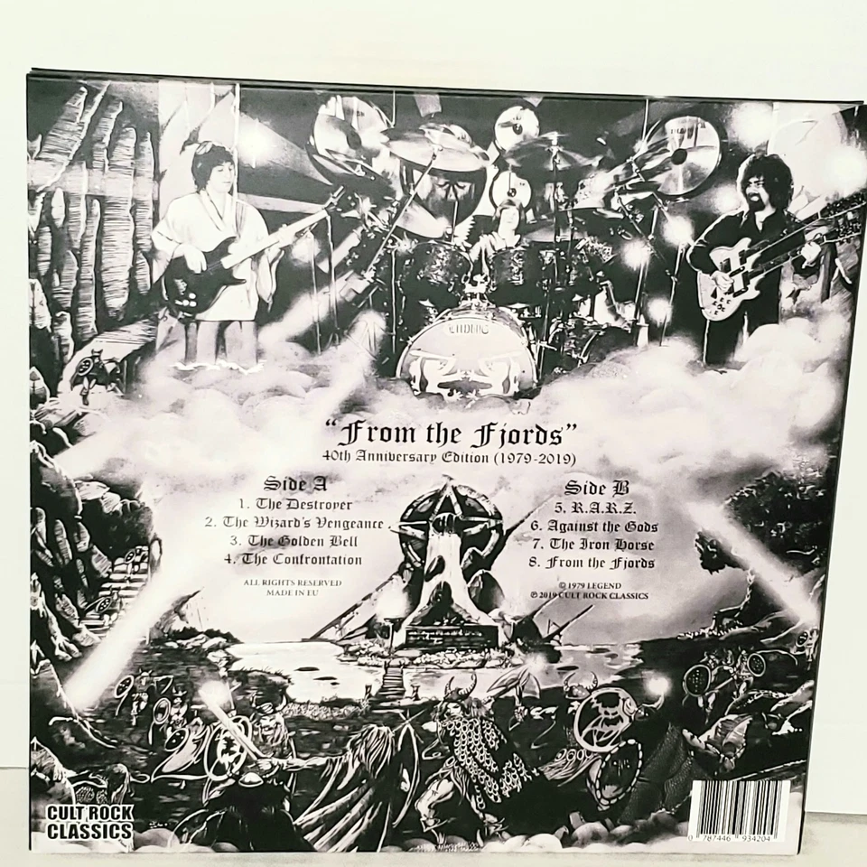 LEGEND From The Fjords LP VG+ Plays Well EU 2019 Cult Rock Classics Heavy Metal - Image 2 of 4