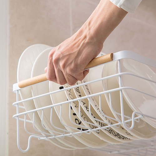 Large Drying Rack Dish Drainer Kitchen Sink Plate Draining Tray Cutlery Holder - Picture 7 of 10