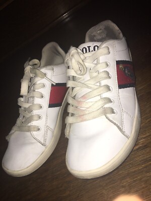 polo ralph lauren Teddy Bear kid s boys neakers SZ 4.5 US 36 EU
