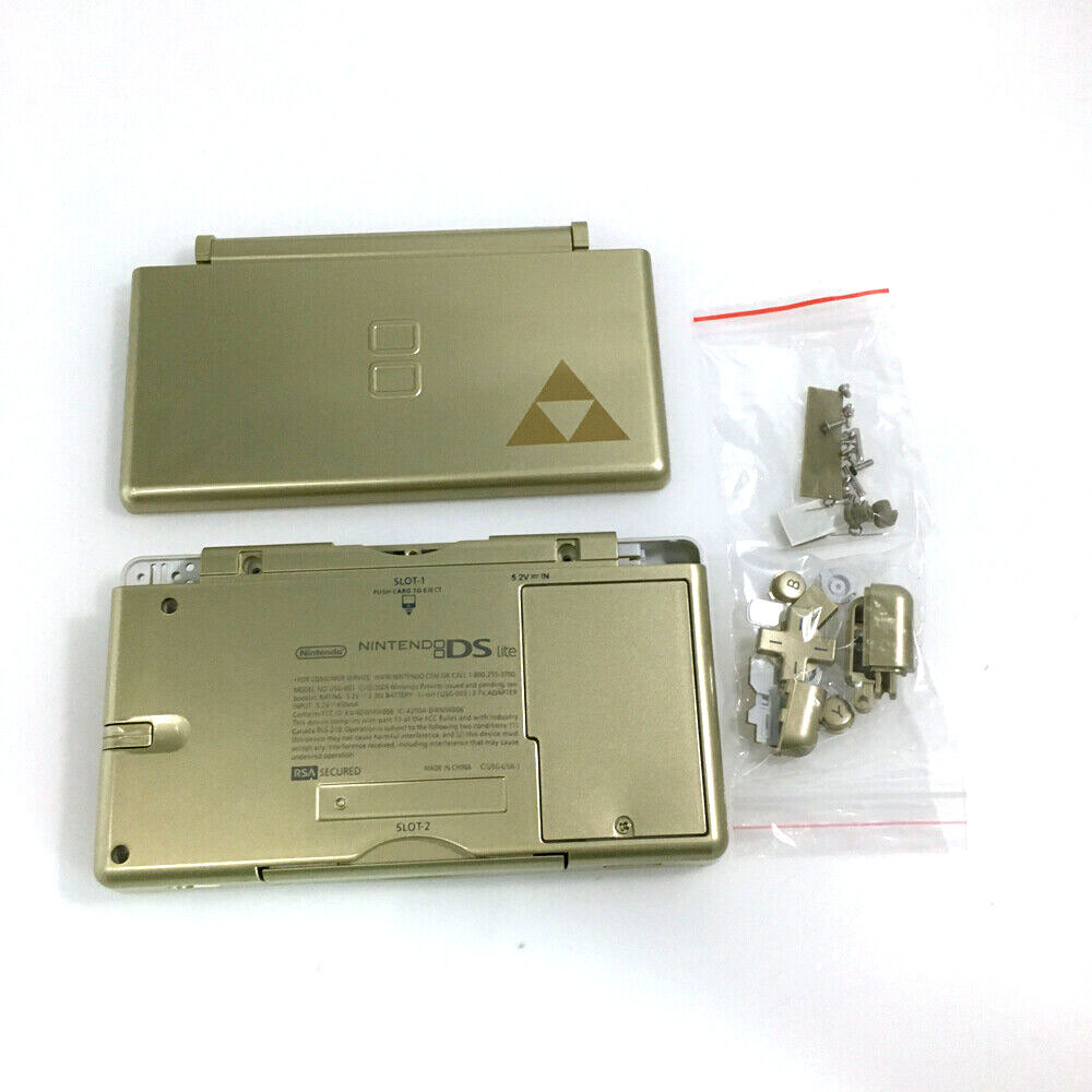 Coque De Remplacement DS Lite Édition Limitée Zelda - Pour Console Nintendo DS