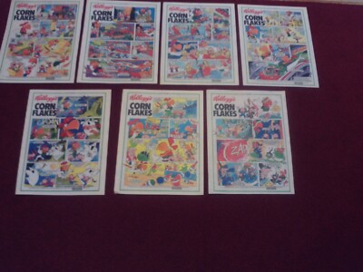 Kellogs Cornflakes seltene Original Zeitschriftenwerbung