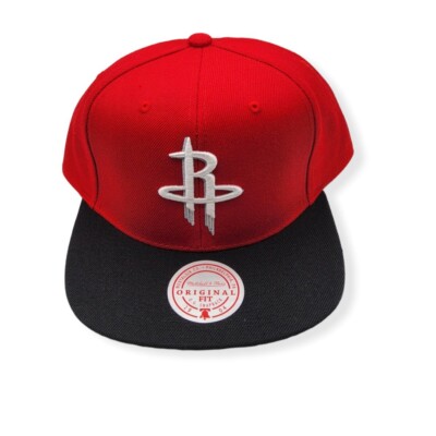 Mitchell & Ness Houston Rockets Team 2 Tone 2.0 Red/Black Adjustable Snapback