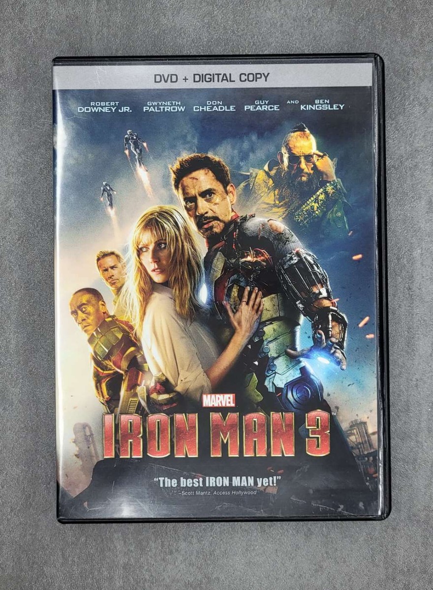 Iron Man 3 (DVD + Digital Copy) DVDs 786936836745| eBay