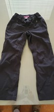 Kids REI Co-Op Rain Pants Black XS 6-7 Elastic Adjustable Waist Cuffs