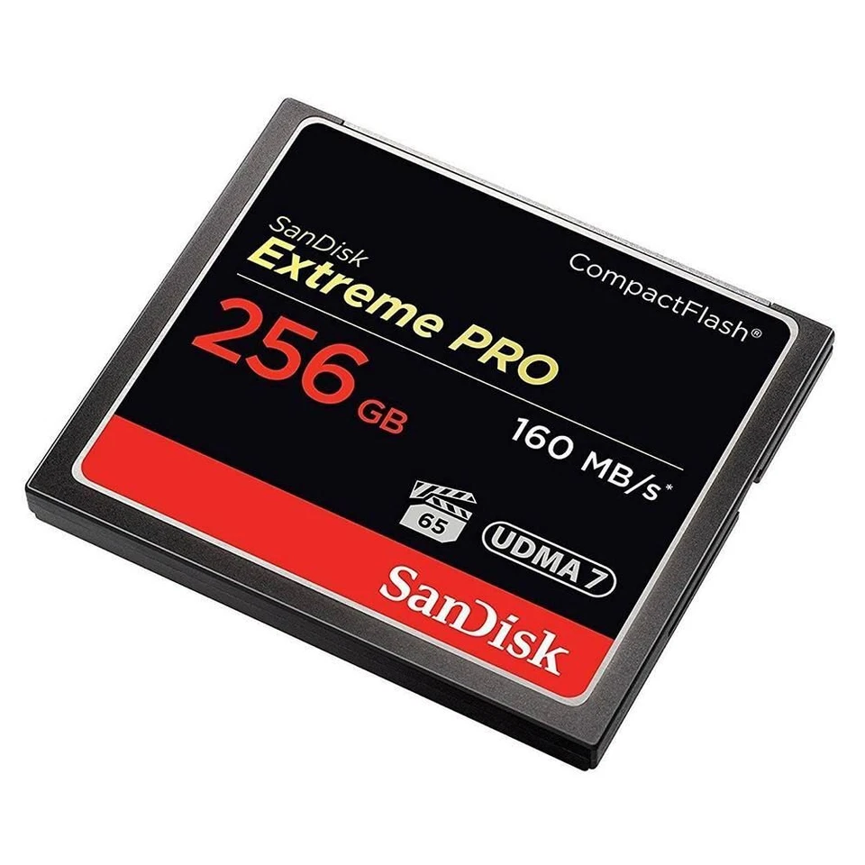 SanDisk Extreme Pro 160MB/sec Compact Flash Card 256GB SDCFXPS-256G-X46 - Image 2 of 4