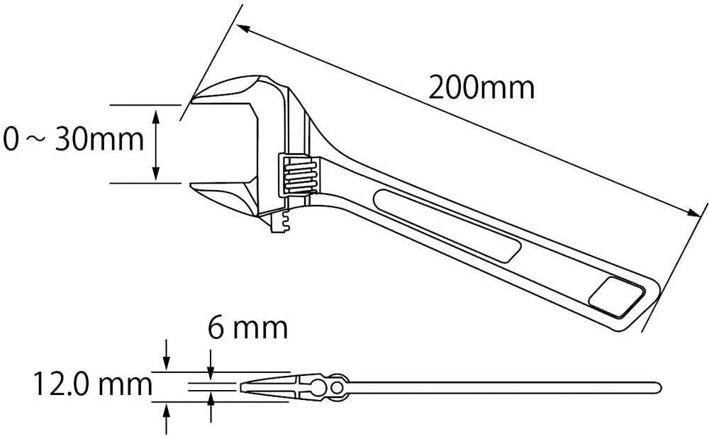 LOBTEX (Shrimp) Hybrid Monkey Wrench UM30