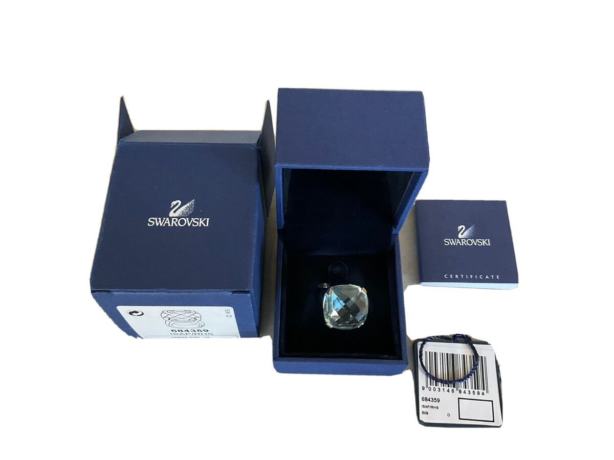 Authentic SWAROVSKI GEMMA RING #684359 Size 52 with Original Authentic SWAROVSKI GEMMA RING #684359 Size 52 with Original